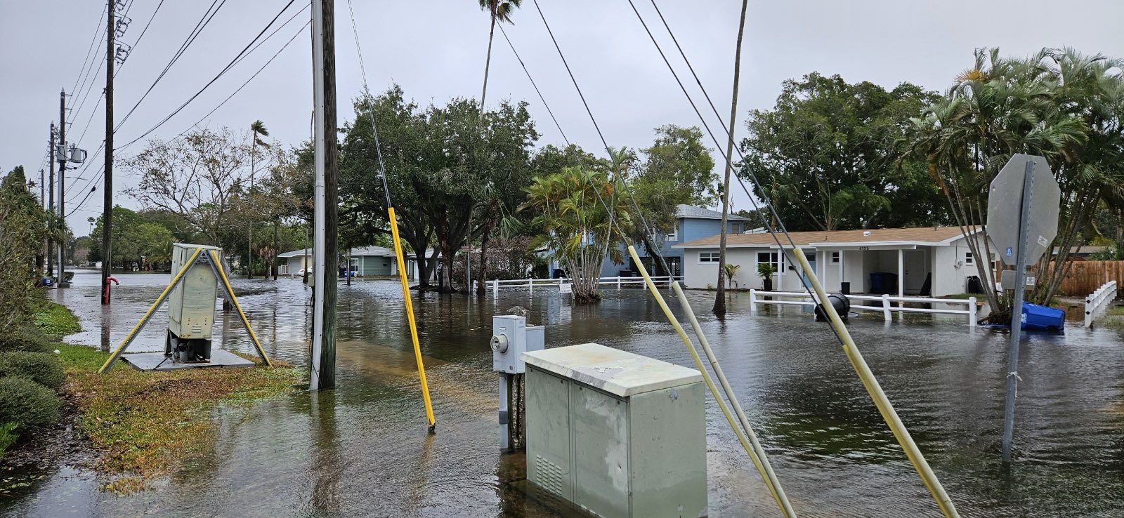 Florida Storm Floods St. Petersburg Streets