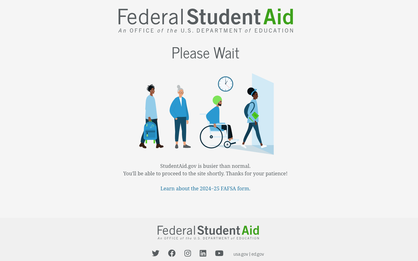 Students Frustrated With 2024 FAFSA Application Not Working