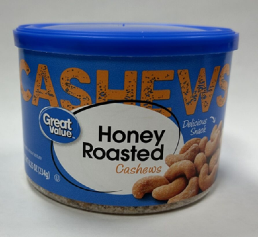 Cashews Sold At Walmart Recalled