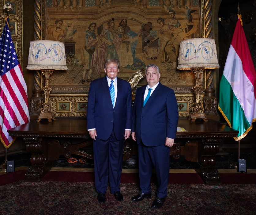 Trump Meets With Hungarian Prime Minister Viktor Orbán In Florida