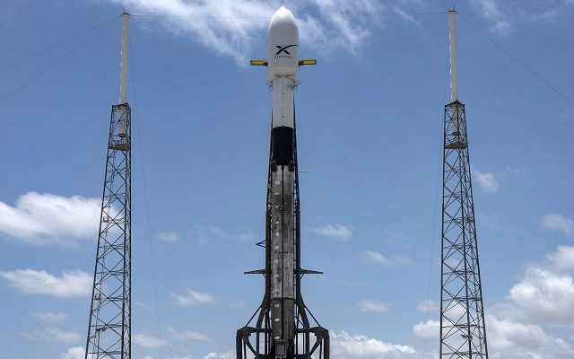 SpaceX Rocket Launch From Florida Of Starlink Satellites