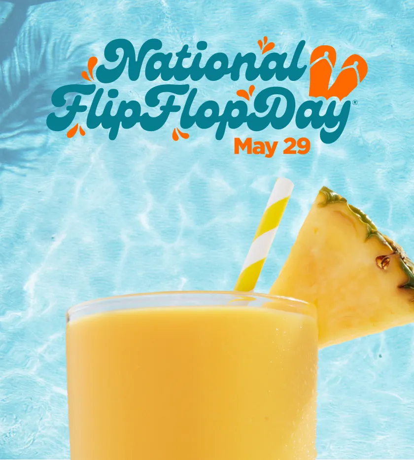 National Flip Flop Day 2024: Free Smoothie At Tropical Smoothie Cafe Florida Locations