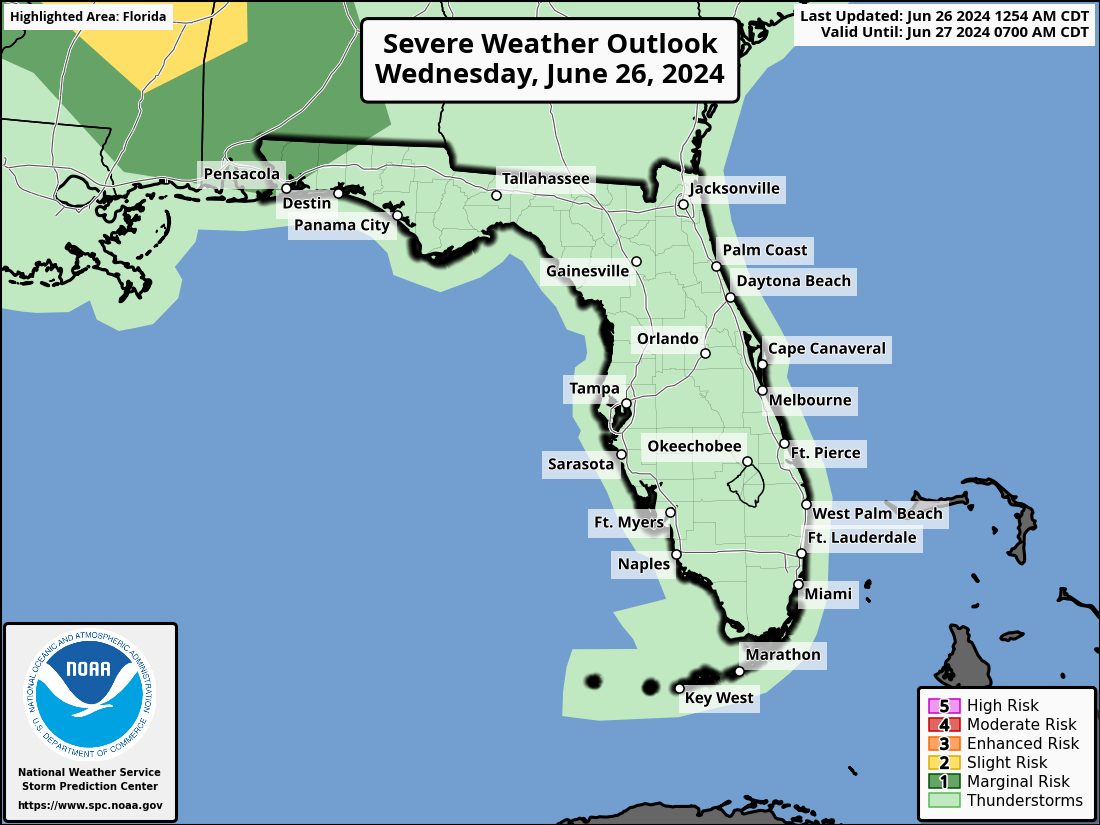 Heat, Thunderstorms For South Florida