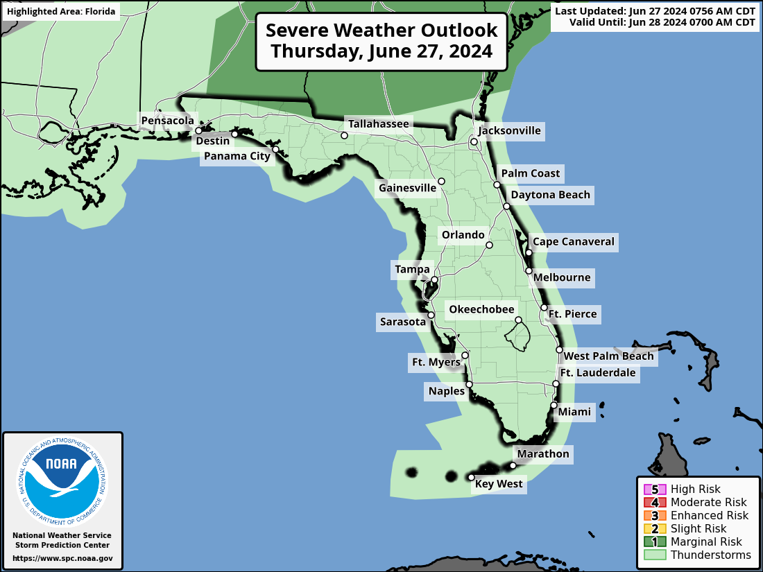 Heat, Afternoon Thunderstorms For South Florida