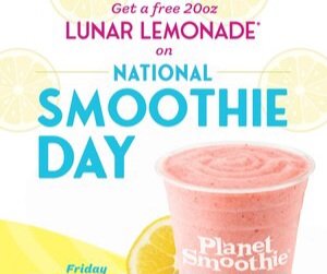 National Smoothie Day 2024: Free Smoothie In Florida At Planet Smoothie