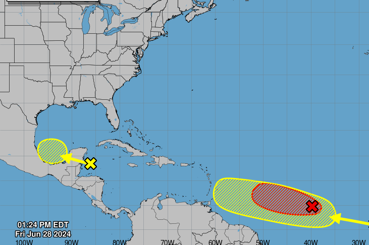 NOAA: Invest 95L Projected Path Update, Spaghetti Models