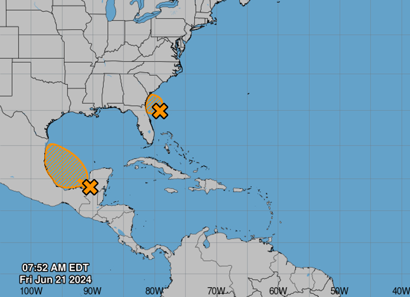 NOAA: Invest 92L Nears Florida, Spaghetti Models