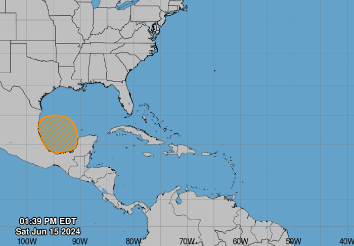 National Hurricane Center: 50% Chance Tropical Cyclone Forms In Gulf of Mexico