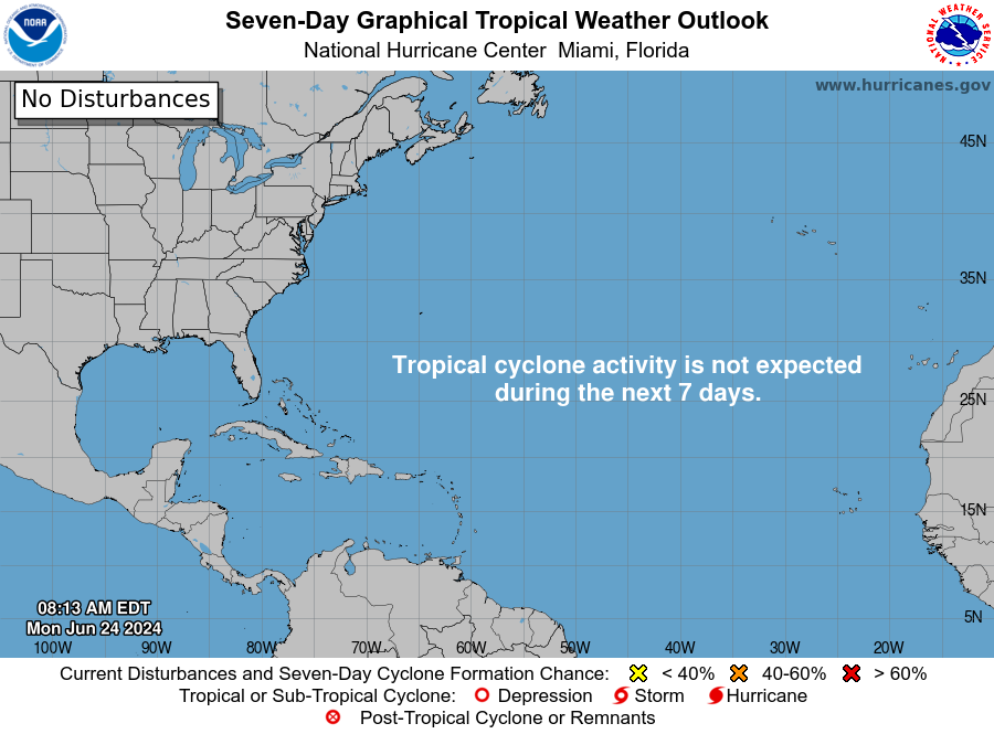 NOAA: Invest 93L Projected Path Update