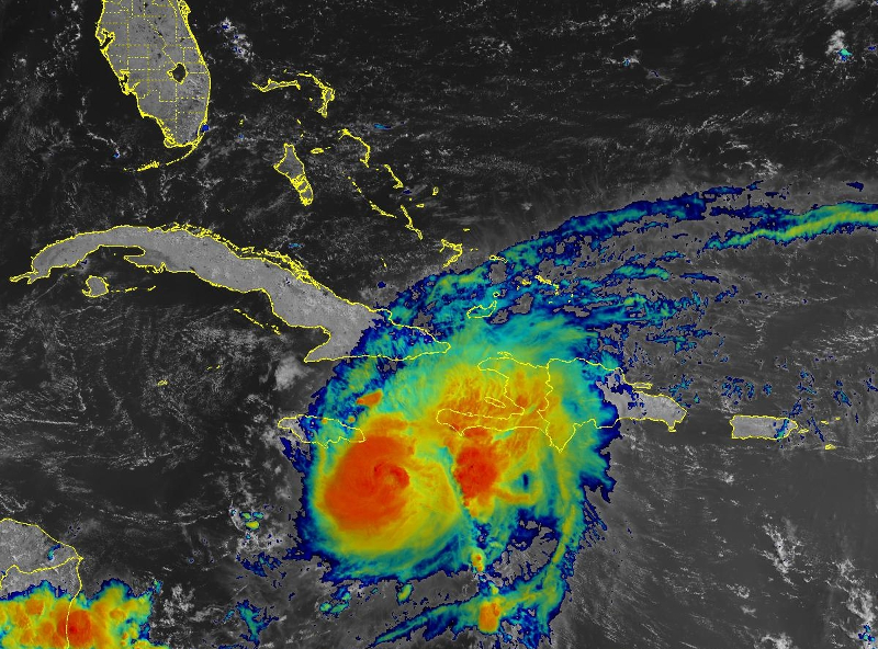 NOAA: Texas In Hurricane Beryl Projected Path Cone of Uncertainty, Spaghetti Models