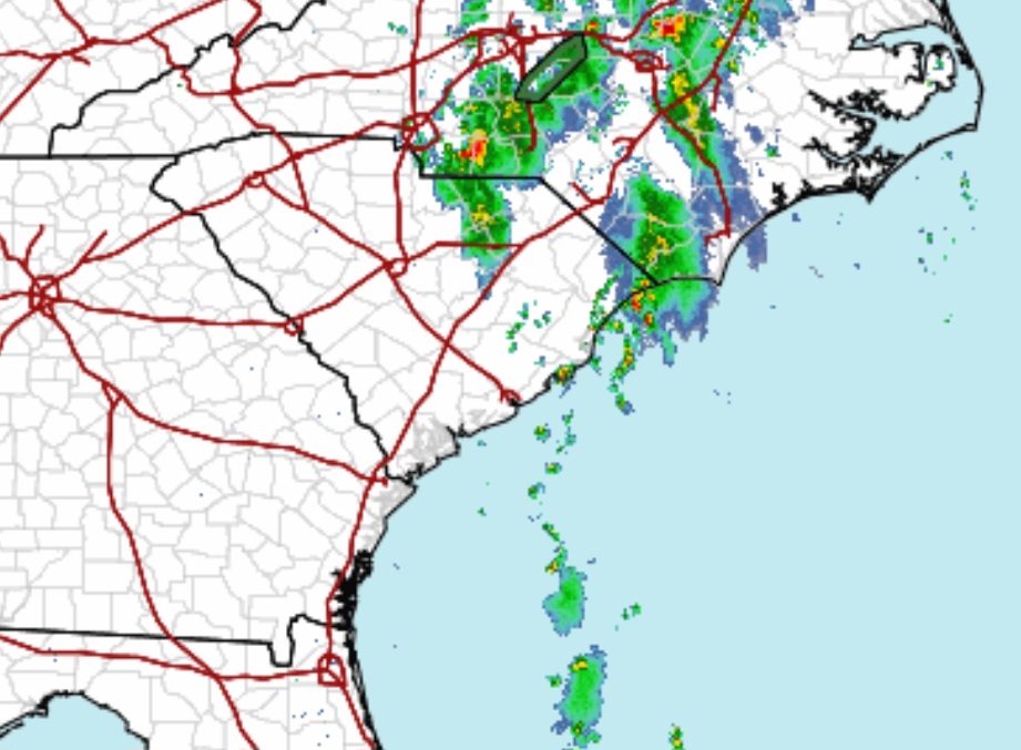 National Hurricane Center Watching System Off South Carolina