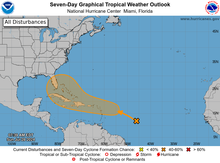 NHC: Tropical Cyclone May Form, Head Near Florida