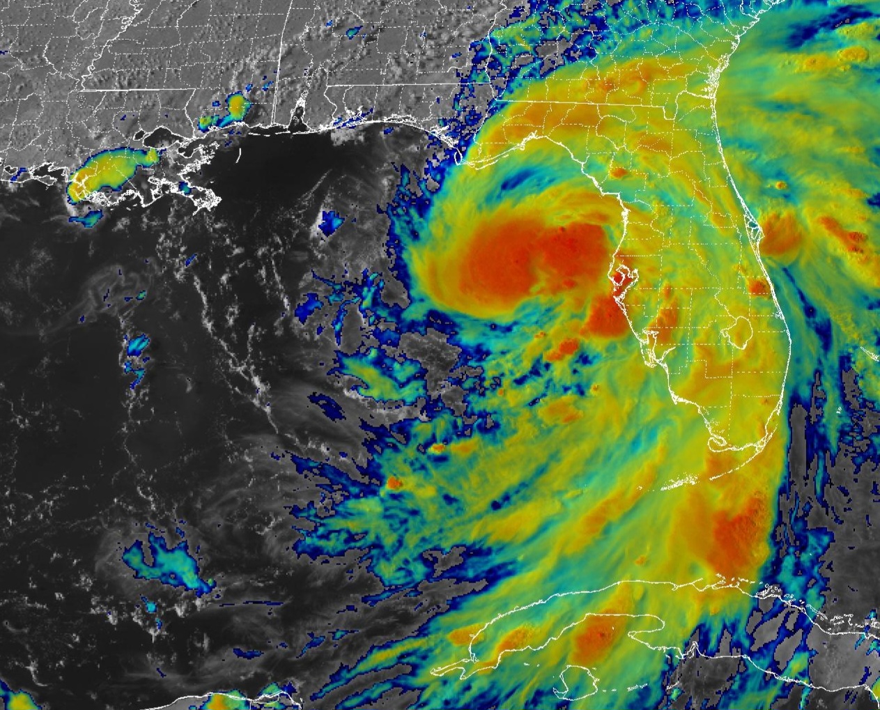 NHC: Tropical Storm Debby Track To Florida, Spaghetti Models