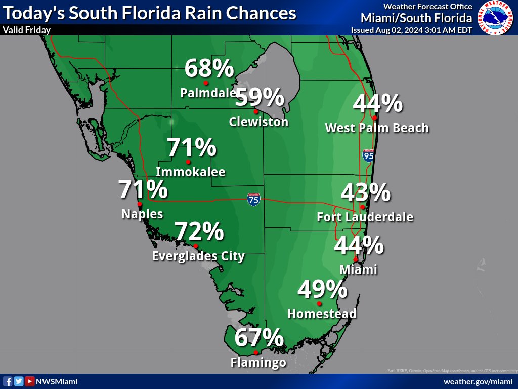 Flooding, Thunderstorms, Heat Advisory For South Florida