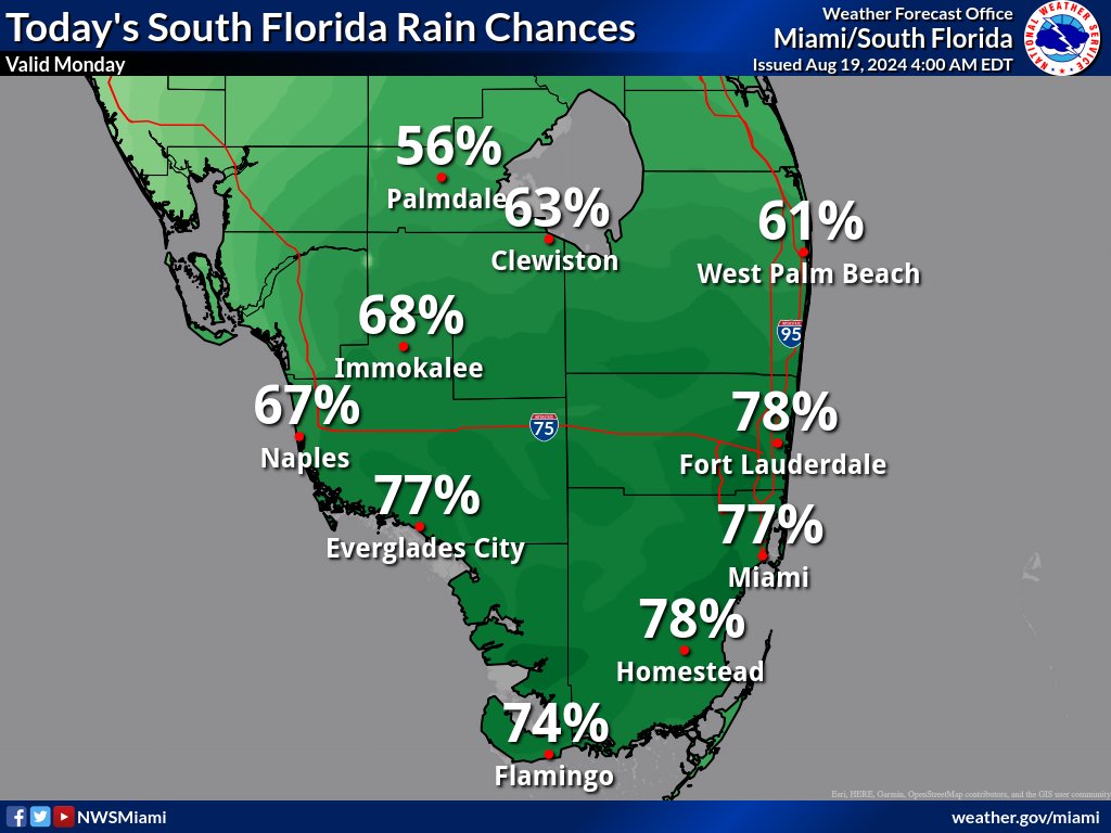 Flooding, Thunderstorms For South Florida