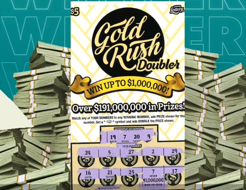 Florida Man Wins  Million Scratch-Off