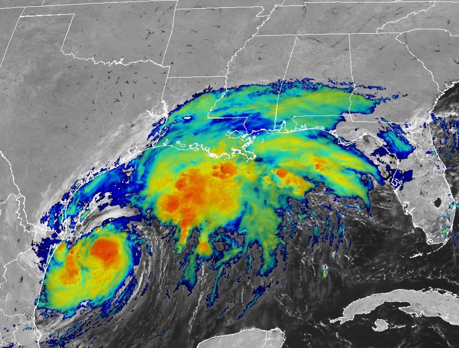 NHC: Tropical Storm Francine Projected Path To Louisiana, Spaghetti Models