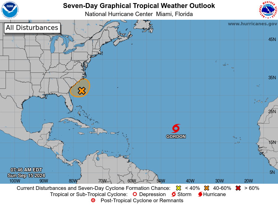 NHC: 50% Chance Tropical Storm Helene Forms Off Florida, Georgia, Carolinas – Invest 95L Spaghetti Models