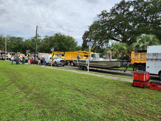 DeSantis: Florida Sends Temporary Bridges, Heavy Equipment To Help North Carolina