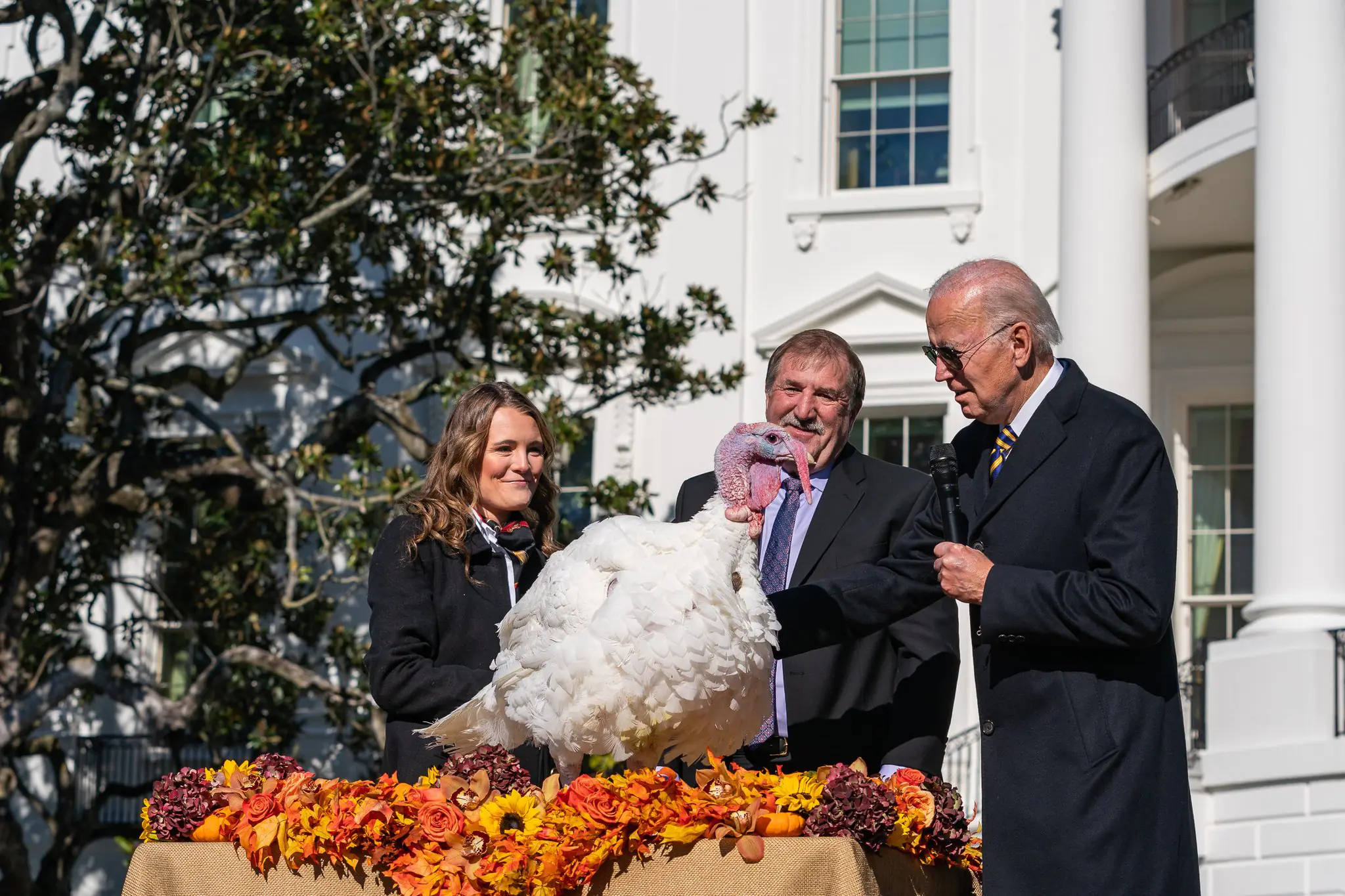 President Biden Pardons Turkeys For Thanksgiving