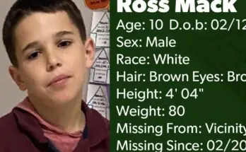 Osceola County Sheriff’s Office Issues Missing Child Alert for 10-Year-Old Ross Mack