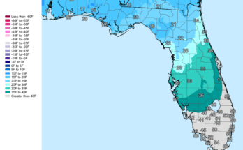 Freeze Warnings For North Florida,  Panhandle