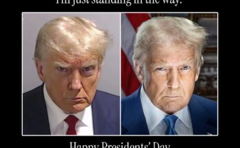 Trump Takes Spotlight On Presidents Day