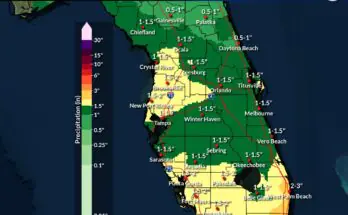 Heavy Rain For Central Florida Monday