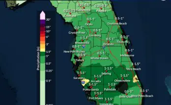 Widespread Rain For Central Florida