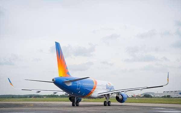 Allegiant Air passenger plane file photo. Credit: Allegiant Air