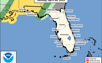 Tornadoes, Severe Thunderstorms Possible For Florida Panhandle