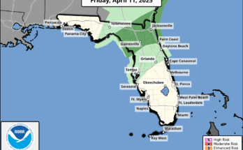 Severe Thunderstorms, Hail For North Florida