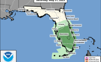 Severe Thunderstorms, Heavy Rainfall For Tampa Bay, Southwest Florida