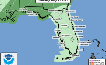 Severe Thunderstorm, Tornado Risk For Florida Panhandle
