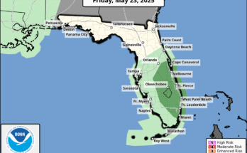 Severe Thunderstorms, Hail, Tornado Risk For South Florida