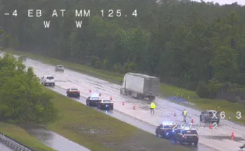 Fatal Crash On I-4 Westbound in Volusia County