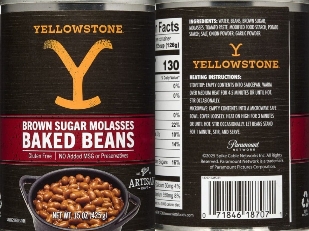 Yellowstone Baked Beans Recalled In 23 States, Including Florida