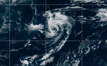 NOAA: Tropical Storm Andrea Projected Path, Spaghetti Models