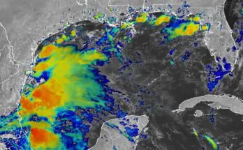 NOAA: Tropical Storm Barry Projected Path To Mexico, Spaghetti Models