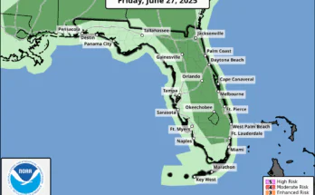 Severe Thunderstorm, Hail, Tornado Risk For Central Florida