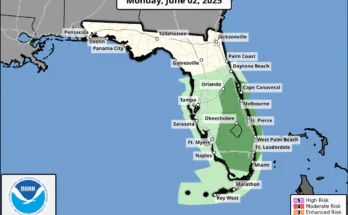 Severe Thunderstorms, Heavy Rainfall, Large Hail For Southwest Florida