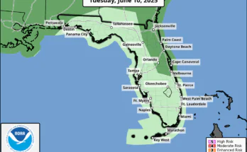 Severe Thunderstorms, Hail, Gusty Winds For Central Florida