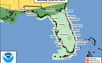 Severe Thunderstorm Risk For North Florida