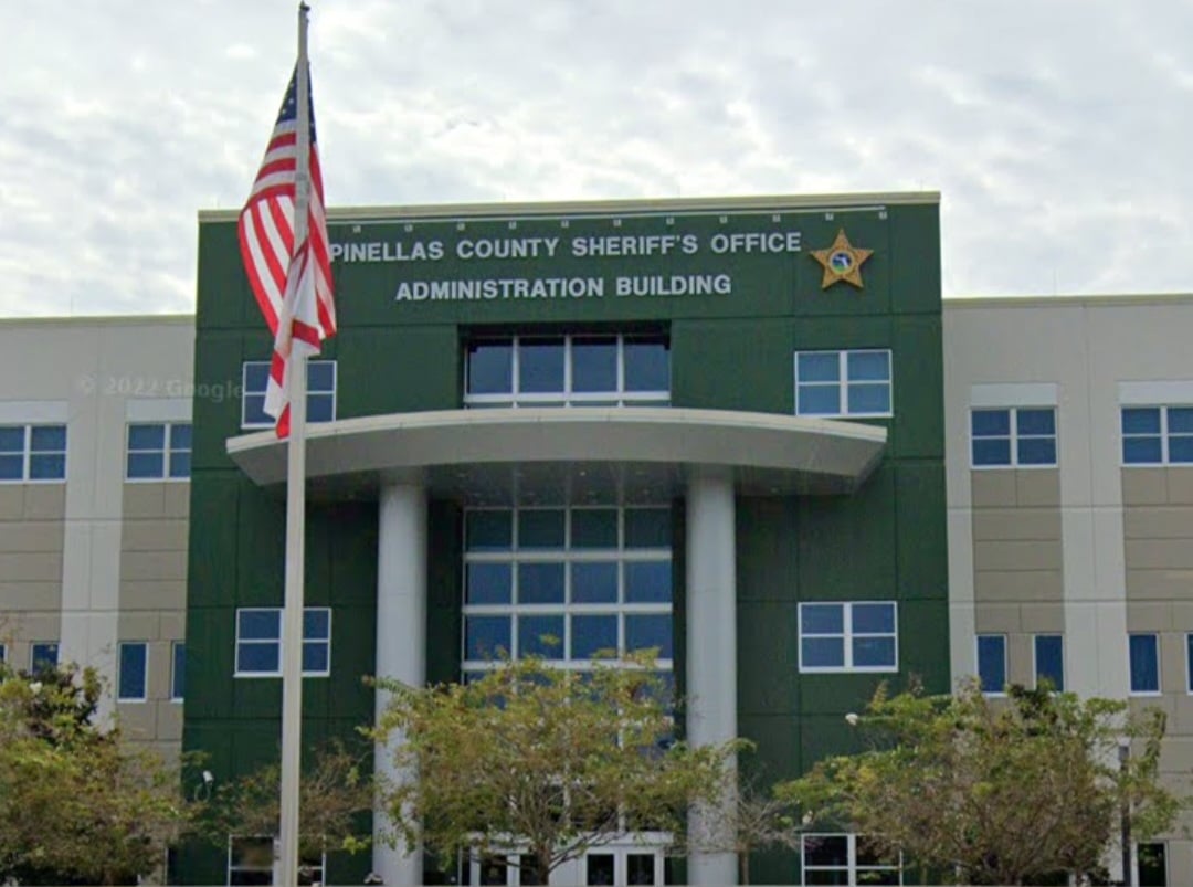 Pinellas County Sheriff’s Office Sheriff’s Administration Building, located at 10750 Ulmerton Road, Largo, Florida.