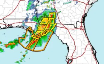 Severe Thunderstorms, Hail For Florida Panhandle