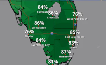 Heavy Rain, Flood Risk For South Florida