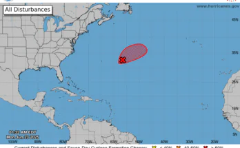 NOAA: Invest 90L Projected Path, Spaghetti Models