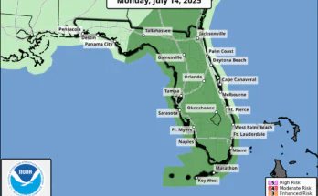 Severe Thunderstorms, Heavy Rainfall For Tampa Bay, Southwest Florida