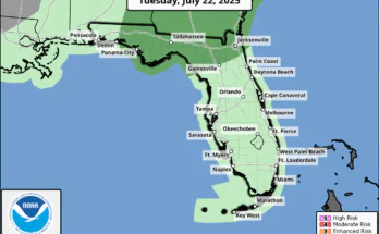 Severe Thunderstorms, Heavy Rain, Flooding For North Florida