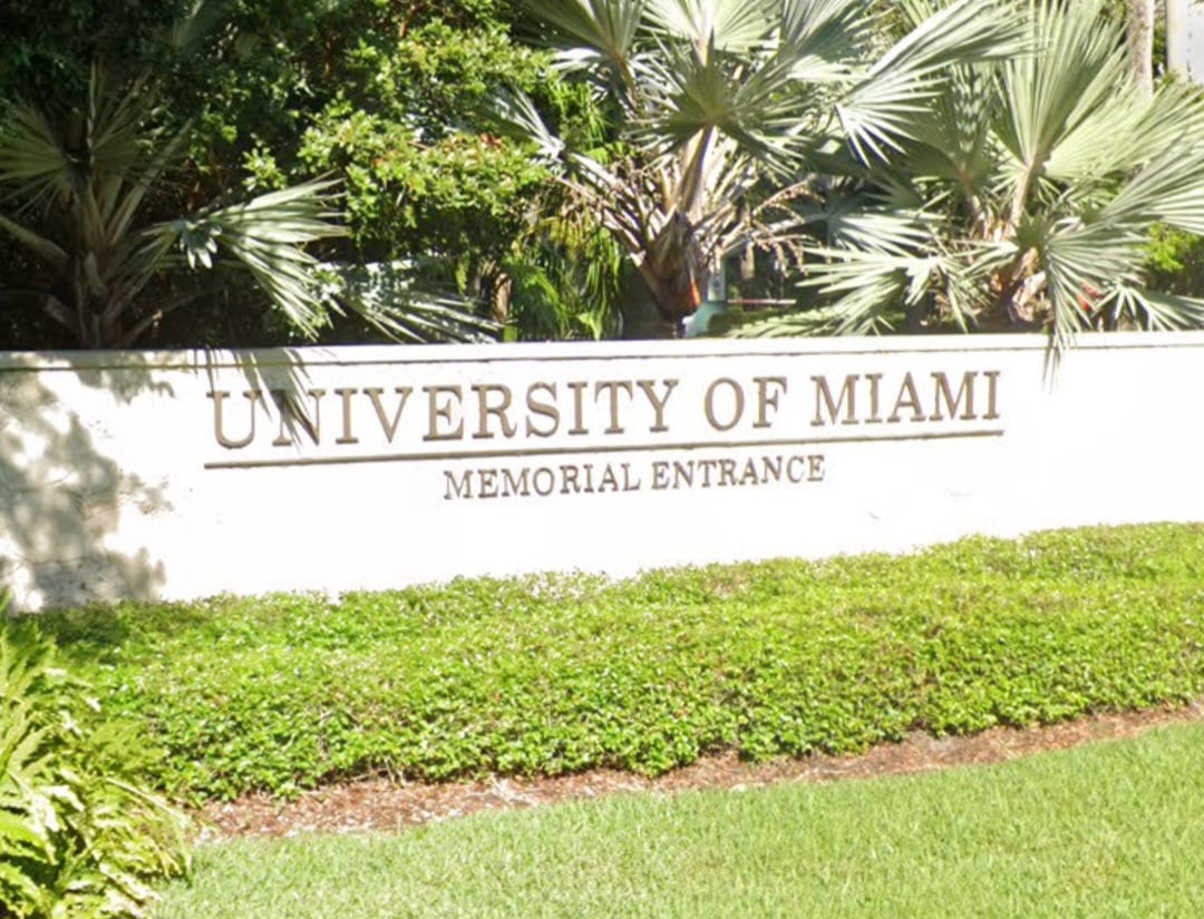 University of Miami. Credit: Google Maps